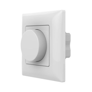 KL Panel RF Ściemniacz LED Obrotowy 1-Strefowy, Output: 0/1-10V & RF, Przekaźnik 230VAC