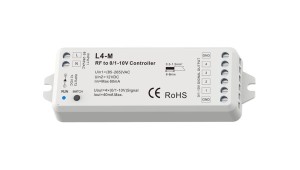 L4-M Ściemniacz LED RF to 0-10V 4CH Odbiornik