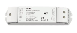 L4-ML Ściemniacz LED RF to 0/1-10V 4CH Odbiornik