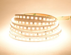 Taśma LED 24V IP20 Ciepła Biała 3000K 128LED 12W CRI90 RD00C8TC-A RISHANG 5 lat gwarancji