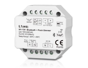L1(WB) Ściemniacz LED Bluetooth to 0/1-10V Odbiornik-Sterownik