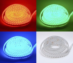 Taśma LED 24V Wodoodporna IP67 Wielokolorowa RGB 60LED 14,4W RN3260AP RISHANG