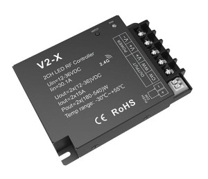 V2-X Sterownik LED CCT RF Odbiornik