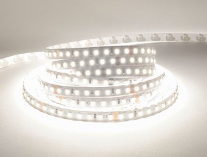 Taśma LED 24V IP20 Neutralna Biała 4000K 128LED 9,6W CRI90 RV08C8TC-A RISHANG 5 lat gwarancji