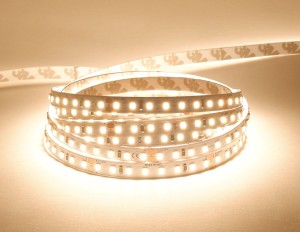 Taśma LED 24V IP20 Ciepła Biała 3000K 128LED 9,6W CRI90 RV08C8TC-A RISHANG 5 lat gwarancji