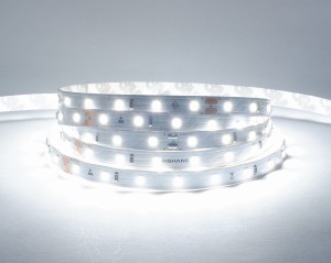 Taśma LED 24V IP20 Dzienna Biała 5000K 64LED 4,8W CRI90 RV0864TC-A RISHANG gwarancja 5 lat