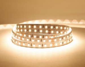 Taśma LED 24V IP20  Ciepła Biała 3000K 120LED 9,6W CRI90 RV08C0TC-A RISHANG