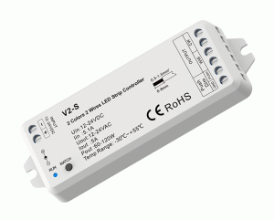 V2-S Sterownik LED CCT RF 2-Wires Odbiornik SKYDANCE