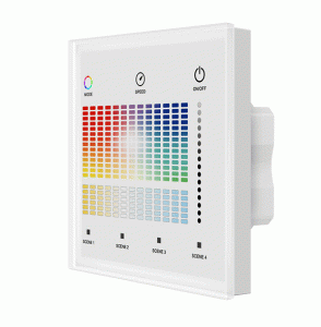 TD5-S(W) Panel LED DALI RGB+CCT Dotykowy&RF 24VDC 1-Strefowy 