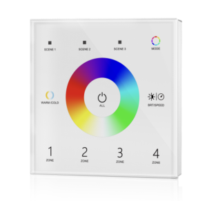 T15(W) Panel LED RF+DMX512 RGB+CCT Dotykowy 4-Strefowy