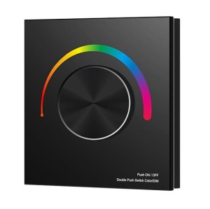 T3-K(B) Panel RF LED RGB 1-Strefowy Obrotowy 12-24VDC PWM Output