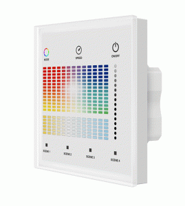 T15-S(W) Panel LED RF+DMX512 RGB+CCT Dotykowy 1-Strefowy