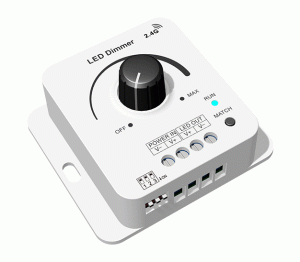 V1-KS Ściemniacz LED RF & Pokrętło Odbiornik 