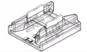 Złącze do taśmy LED – 8mm – MONO – SMD/COB – Taśma-Taśma –  HR-S-SC-2PIN-8MM-A1