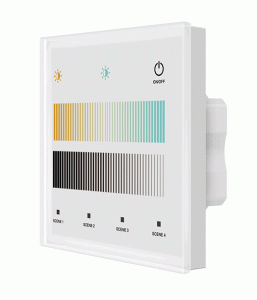 T12-S(W) Panel LED RF+DMX512 CCT Dotykowy 1-Strefowy