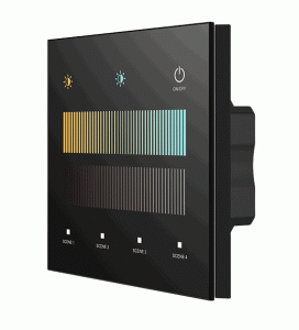 T12-S(B) Panel LED RF+DMX512 CCT Dotykowy 1-Strefowy