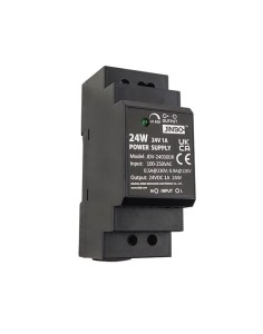 Zasilacz LED na szynę DIN TH35 IP20 24V 24W JDV-24030DR JINBO 5 lat gwarancji (Jakość MORNSUN!)
