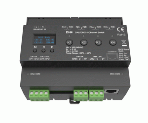 DH4 Przekaźnik DALI/DMX 4CH SKYDANCE