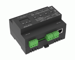 DP4  Sterownik 4-kanałowy Ściemniacz DALI/DMX z wyświetlaczem SKYDANCE