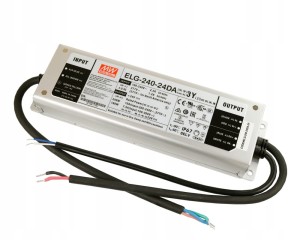 Zasilacz LED hermetyczny IP67 24V 240W ELG-240-24DA-3Y DALI MEAN WELL