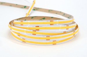 Taśma LED COB Neutralna Biała 4000K 10,5W 24V 480LED CRI90 8mm IP20 480COB-24/10-8/5-R2R