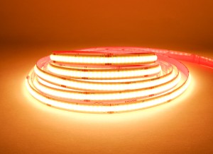 Taśma LED 24V COB IP20 Ciepła Biała 2400K 320LED 10W CRI90 RM0801EC-A RISHANG