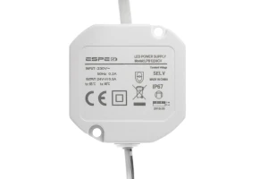 Zasilacz LED dopuszkowy IP67 24V 12W LP-1224 ESPE 5 lat gwarancji
