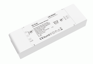 TE-75-24 Zasilacz meblowy LED IP20 24V 75W z wbudowanym ściemniaczem TRIAC & Push Dim AC230 SKYDANCE