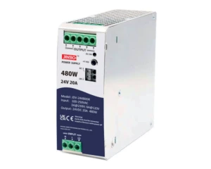 Zasilacz LED na szynę DIN TH35 IP20 48V 480W PFC JDV-48480DR JINBO 5 lat gwarancji (Jakość MORNSUN!)