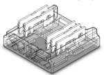 Złącze do taśmy LED – 12mm – RGBW(5PIN) – COB – Taśma-Kabel (bez kabla)