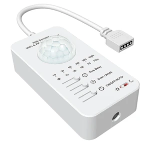 E3-R(WT) Czujnik PIR RF ze ściemniaczem LED 5-24 VDC SKYDANCE 