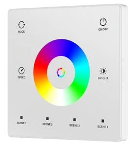 TWS(W) Panel RF do taśm cyfrowych SPI LED RGB/RGBW Dotykowy jedno strefowy biały SKYDANCE