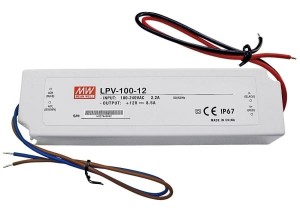 Zasilacz LED hermetyczny IP67 12V 100W LPV-100-12 MEAN WELL