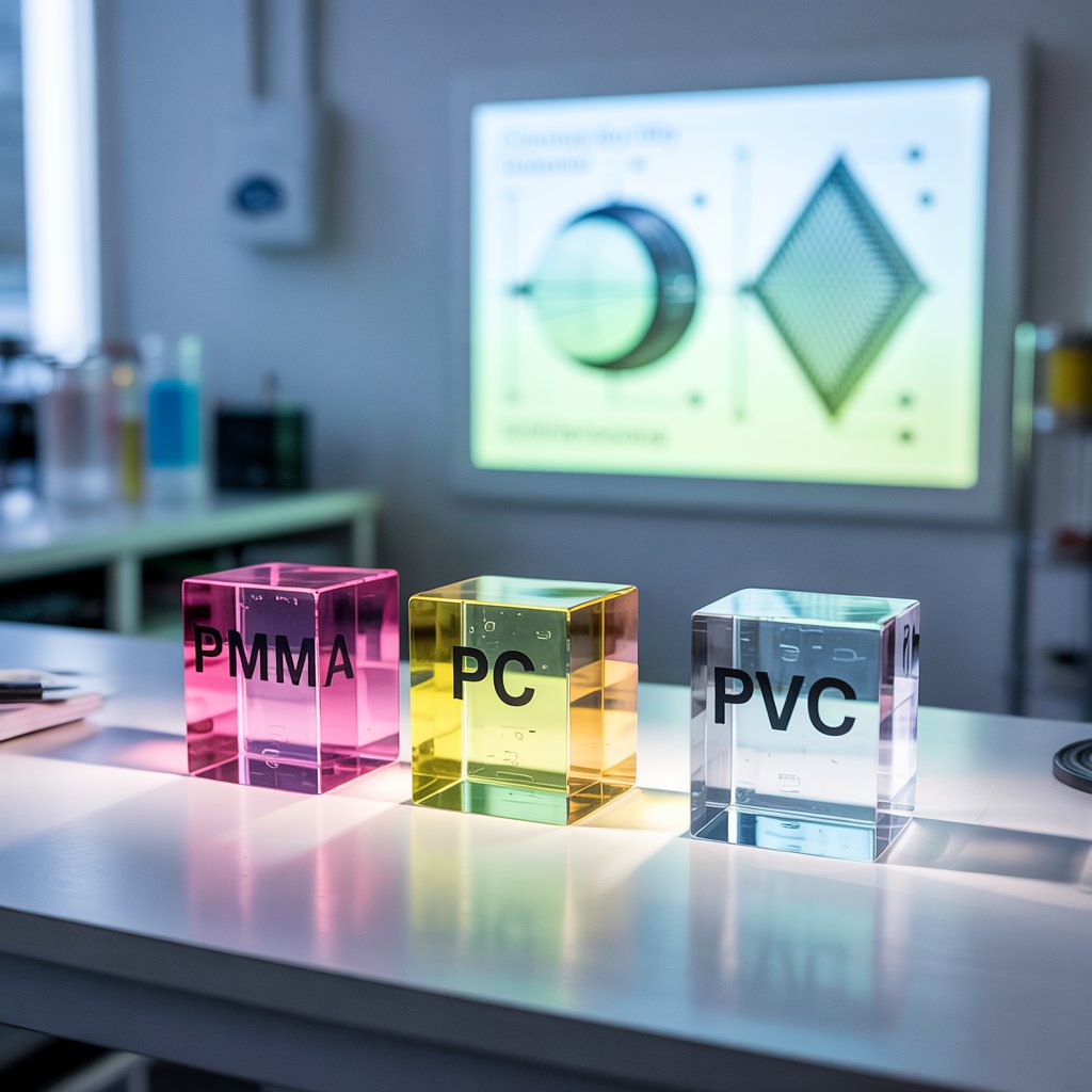 Jak PMMA, PC i PVC zmieniają światło? Analiza przejrzystości i absorpcji